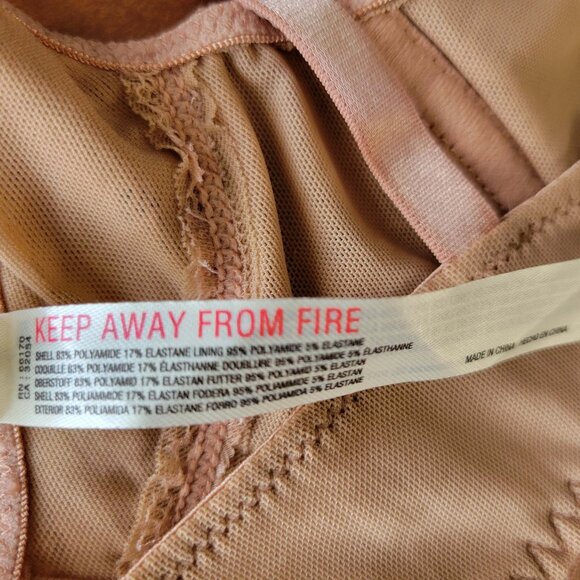 NWOT FP Intimately Size S Take Me to the Top Tan Lace Bralette - Picture 5 of 5